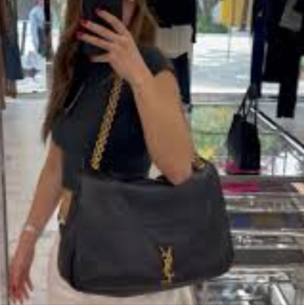 SLY shoulder handbag faux leather